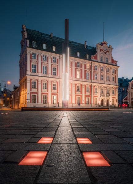 The building of the Jesuit College