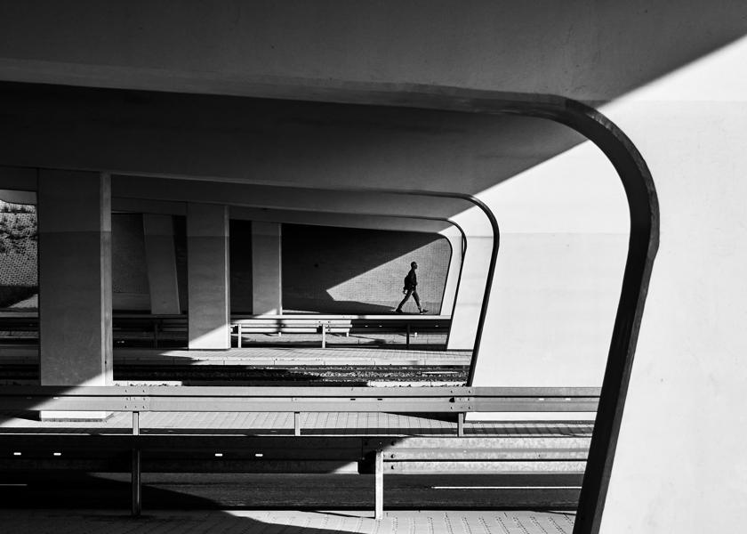 Trapped in concrete and steel