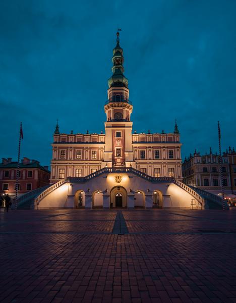 Town Hall in Zamosc